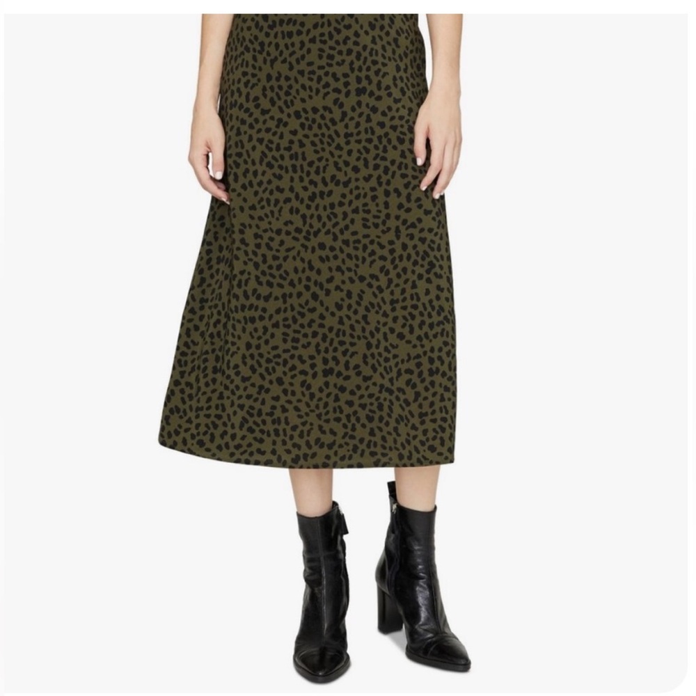 Sanctuary Leopard Print Midi Skirt